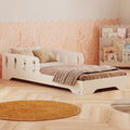 Lit, 80 × 160 cm, en Bois, smartwood, 15 mm, TILA 6, Blanc