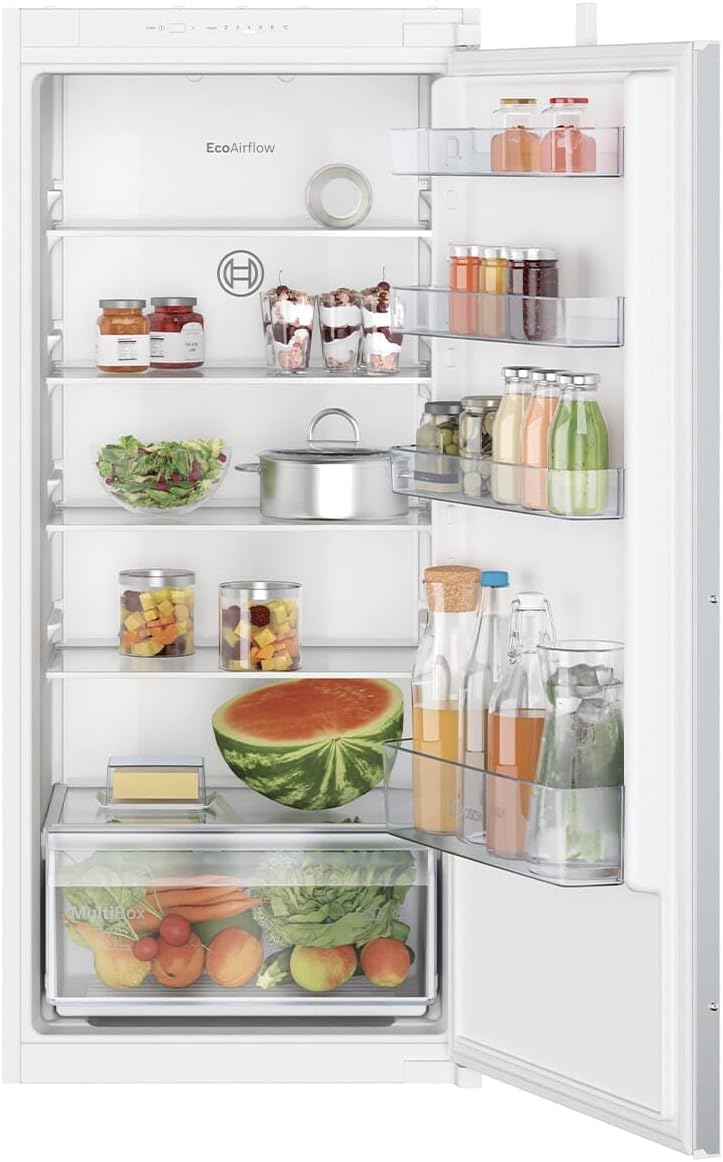 Réfrigérateur Bosch KIR415SE0, éclairage LED, 54, 1 × 54, 1 × 54, 8 cm, 55 cm, 56 Mode, 5 Niveau, 204l, 1 Porte, 10 °C, 38 °C, 3 fonctions, 7 Porte