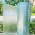 Toiture en, verre, Couvertures De Toit en Fibre De Verre Transparente pour Garages, 0.6 × 8m, 40 °C, 120 °C, Auvents, Allées Couvertes, Serres