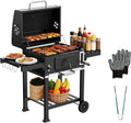 TEENO Barbecue, 400°C, pliable, réglable, fonction gril, Partis et Famille