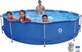 AVENLI Piscine hors sol, 360 cm, Piscine Ronde avec Structure Sirocco Bleu, 76 cm, 1136 L