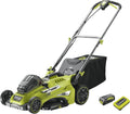 Tondeuse RYOBI RLM36X46H50PG, 36V MaxPower Brushless, 46 cm, 70 mm, 1 Batterie 5.0Ah, 46cm, 55L, Coupe 46cm, 1 Chargeur, réglable