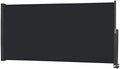 Voile d'ombrage, réglable, 100 × 300 cm, Pare-soleil extérieur pour balcon, Store latéral réglable, terrasse, jardin
