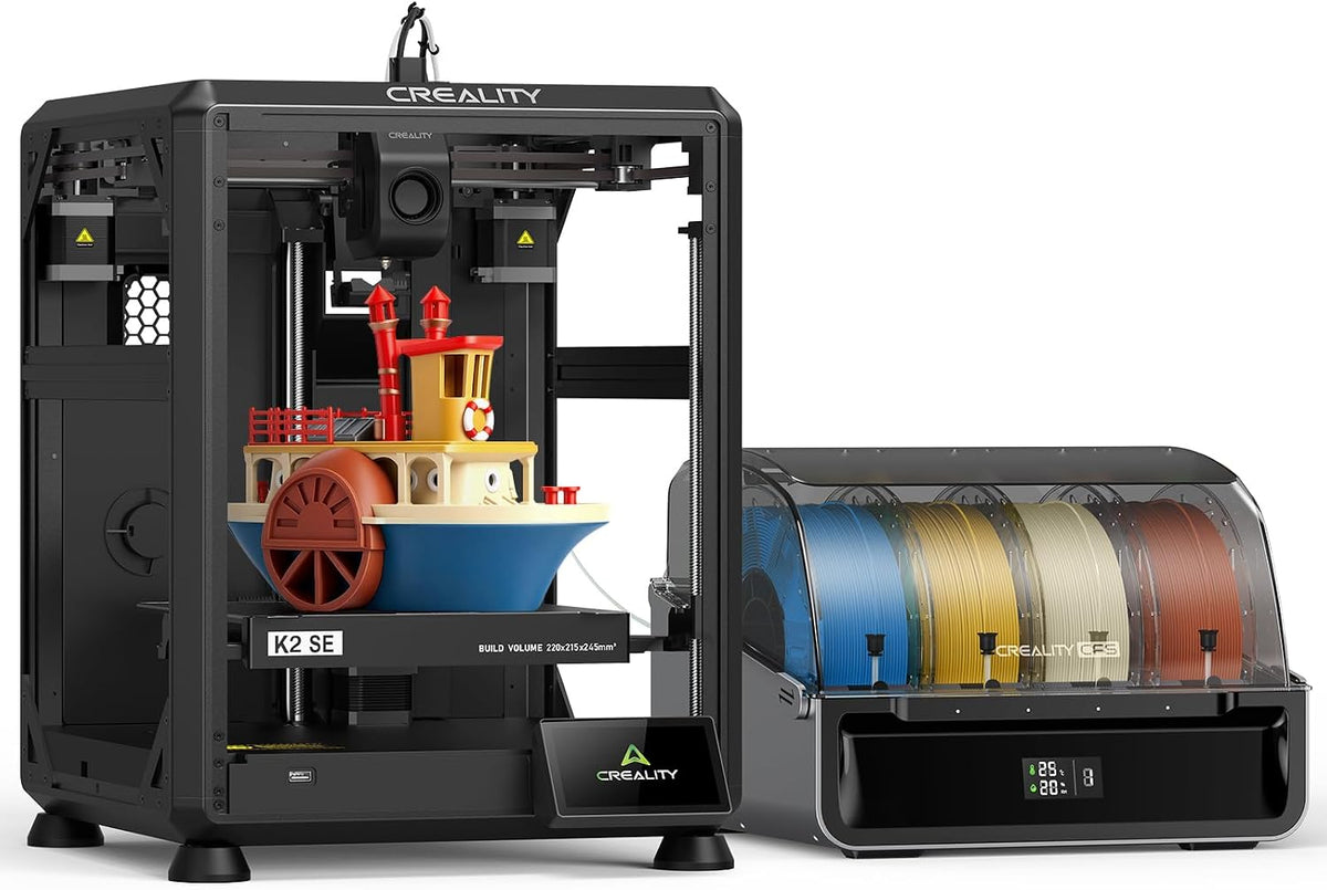 Imprimante 3D, 220 × 215 × 245 mm, Impression Multicouleur avec CFS, Creality, 500 mm, 20 000 mm, Haute Vitesse 500mm/s