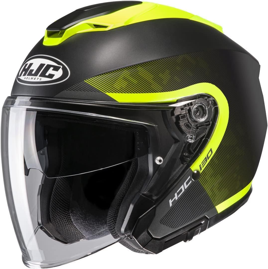 HJC Casque jet, Bluetooth, 52 cm, 54 cm, 56 cm, 58 cm, 60 cm, 62 cm, 64 cm, MC3HSF