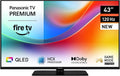 Téléviseur Panasonic TV-43W85BEZ W85B, télécommande, 43 Pouces, Mode Game Extreme, 120Hz, 120 Hz, HDR10, Série W85B, 2025, Bluetooth, Noir