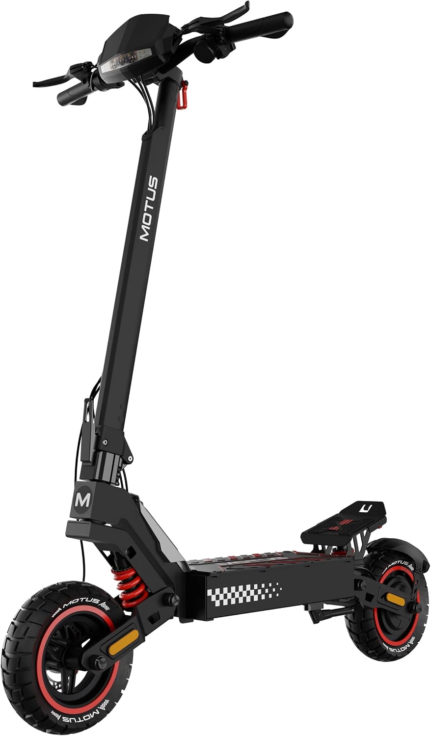 Trottinette électriques, Batterie 48V 13, 5Ah. Double Suspension, 10 Pouces, Motus, 1000 W, 48 V, 13, 5 Ah, Roues 10 Pouces, 1000W, éclairage LED