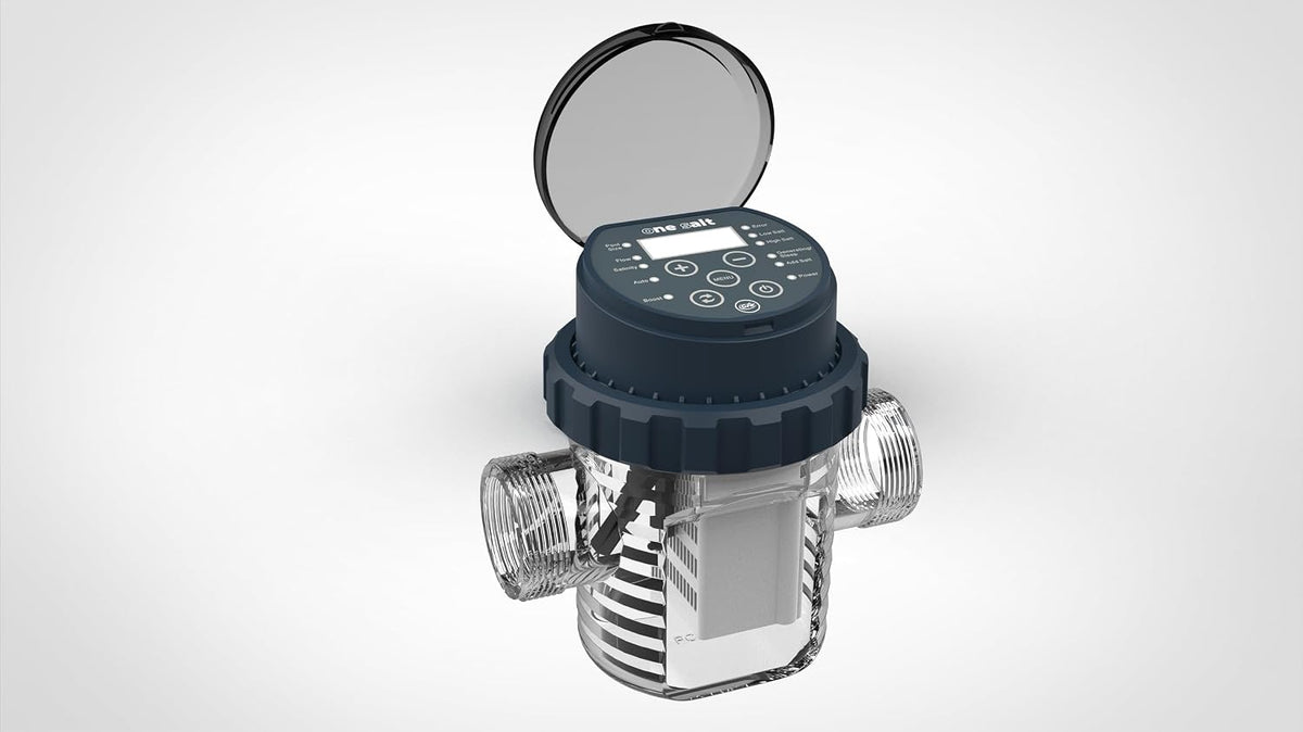 Gre Alternative au chlore, 38 mm, GOSA75, 28 °C, 24 °C, GOSA75 One Salt Électrolyseur au sel Hors Sol et enterrées jusqu'à 75 m3