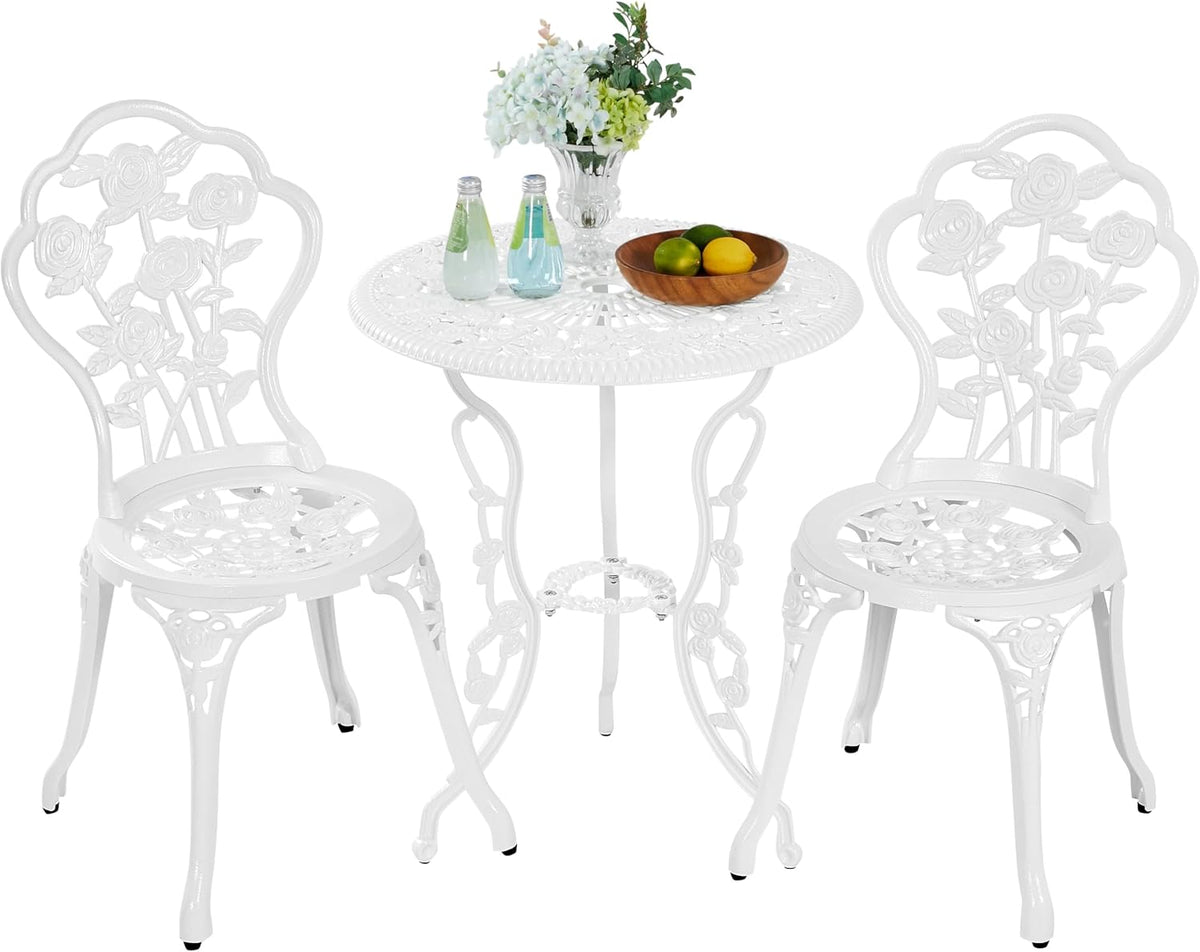 bistro, réglable, 4, 6 cm, Yaheetech, 1, 8 pouces