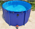 Piscine hors sol, 0, 9 mm, pliable, Grande Piscine extérieure Pliable avec Support en Acier, MOGUOBIN, 3, 8 cm, 0 mm, 2, 0 mm, 2400L
