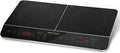 Profi Cook Plaque de cuisson, 16 niveaux, éclairage LED, 10 niveaux, ProfiCook table de cuisson à induction avec surface en vitrocéramique