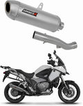 DOMINATOR Silencieux, acier inoxydable, 4 dB, 1200X