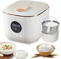 Cuiseur à riz, Cuiseurs Vapeur Numérique 5 En 1 Pour La Préparation De Bouillie, 3 L, réglable, acier inoxydable, 500 W, 220 V