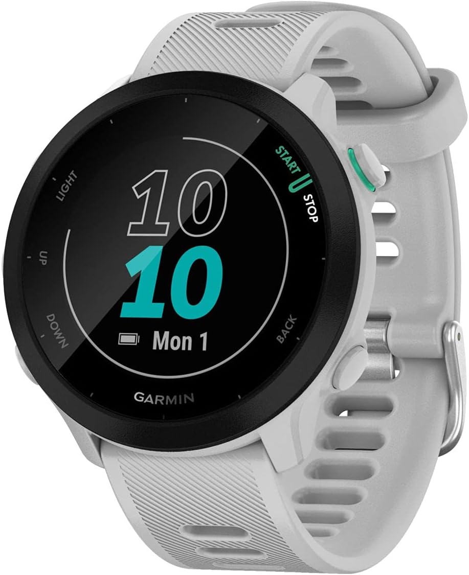 GPS de running, 1.04 pouces, Garmin, Forerunner 55, Blanche
