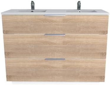 Meuble-lavabos, 47 × 91cm, BB Loisir, 3 tiroirs