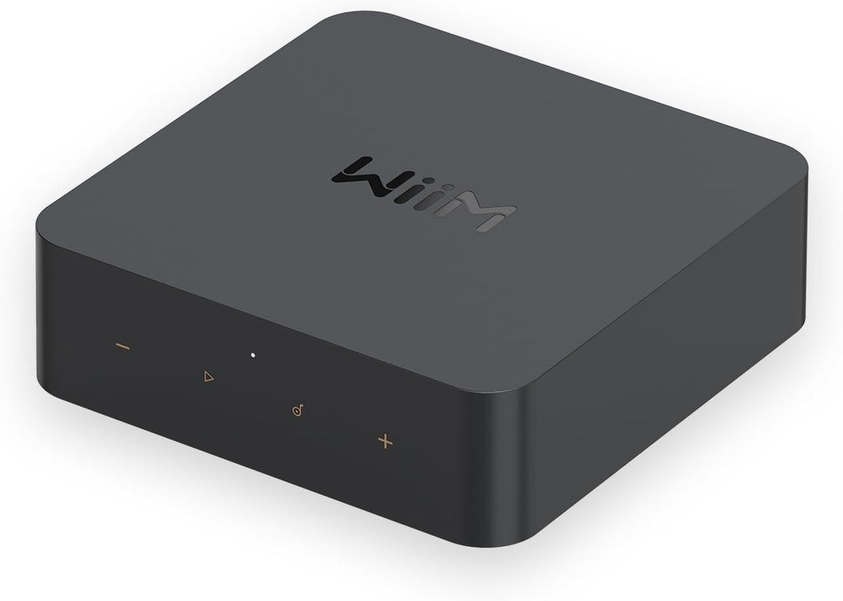 WiiM Receveur, Bluetooth, Pro Streamer: AirPlay 2, Spotify Connect pour chaîne stéréo, portable
