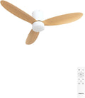 Ventilateur de plafond CREATE, télécommande, 6 vitesses, Ø132 cm, lumière LED 3 températures, 40W, 18W, éclairage LED, Wi-Fi, réglable, portable