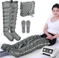 Joyfitness Masseur électriques pour les pieds, Minuterie 0-30 Min, Pression 0-240 Mmhg, 2 Jambes + Taille