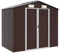vidaXL Abri de jardin, 205 × 129 × 183 cm