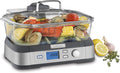 CUISINART Cuiseur vapeurs électriques, Stm-1000 Cookfresh Digital en verre cuiseur vapeur, acier inoxydable, réservoir d'eau