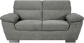 Canapé Habitat et Jardin, 169 × 88 × 90 cm, 44 × 44 cm, 169 cm, 88 cm, 2 places, 1, 7 × 0, 44 × 0, 54 m, 90cm, 28kg, Gris