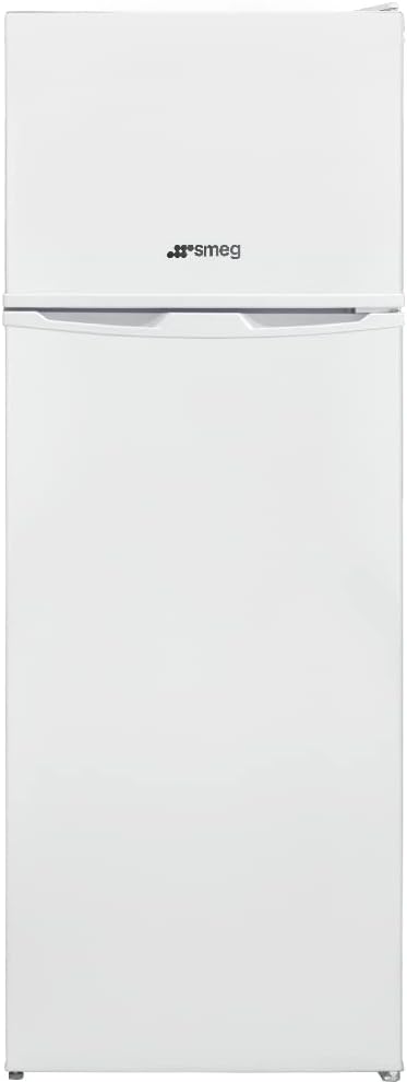 Smeg FD14EW 235 L Réfrigérateur, 235 L, verre, 212 L, 42 l, 171 L, 41 dB, 112 W, 240 V, FD14EW FRIGO 2P 235 L H144 BIANCO E, 50 Hz