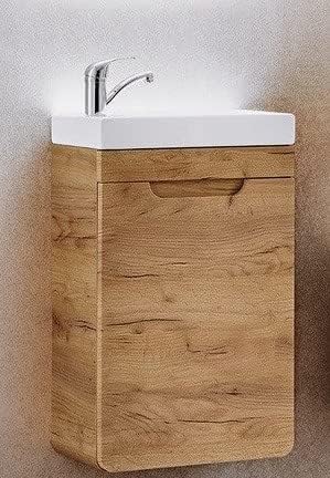 meuble, 40 Cm, éclairage LED, COMAD, 22 × 41 × 9 cm, 60 cm, P 22 X L 40 Cm, 1 étagère, Archipel Craft