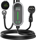 AUFYEV Accessoire de station de charge, éclairage LED, 6-16A, Chargeur Voiture Electrique 3, 6kW 8m, 3, 6 kW, 6-16A Cable Type 2, portable