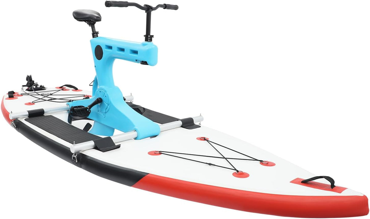 Bateaux pneumatique, Bateau de vélo aquatique gonflable jusqu'à 100 kg avec planche SUP, PromiseFly, réglable