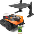 WORX WR305E Tondeuse, Wi-Fi, Bluetooth, Navigation VSLAM + RTK, cartographie Automatique