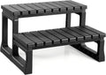 Échelle de piscine, 610 mm, pour porche, VEVOR, 145, 15 kg, 610 × 535 × 365 mm, marchepied de piscine gonflable robuste en PP de 610 mm de large