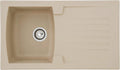 Cuve simple, 86 × 50 cm, Respekta, 45 cm, 180 °C, encastrable