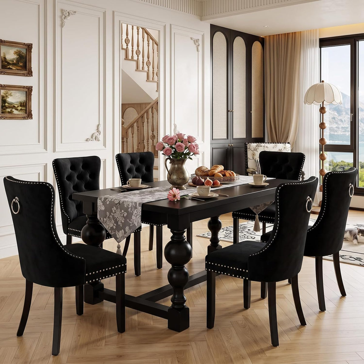 Chaise, Lot 6, réglable, SoarFlash, Noir