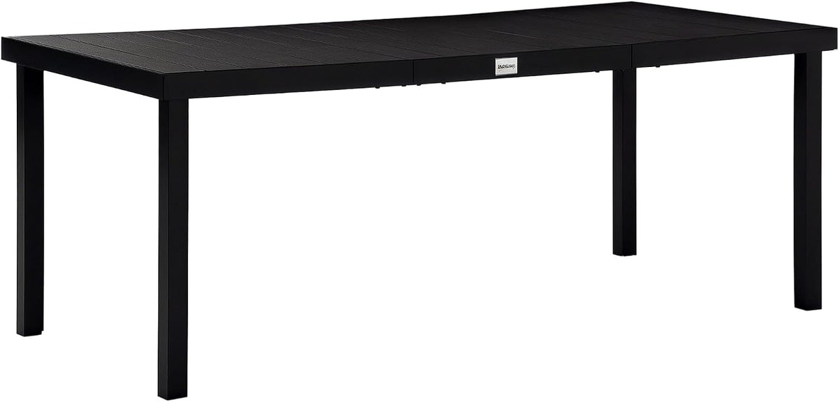 Table à manger, 190 × 90 × 74 cm, réglable, Outsunny, 190 cm, 190L, portable