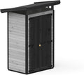 Upyard Abri de jardin, 127 × 87 cm, 15 mm, Gris