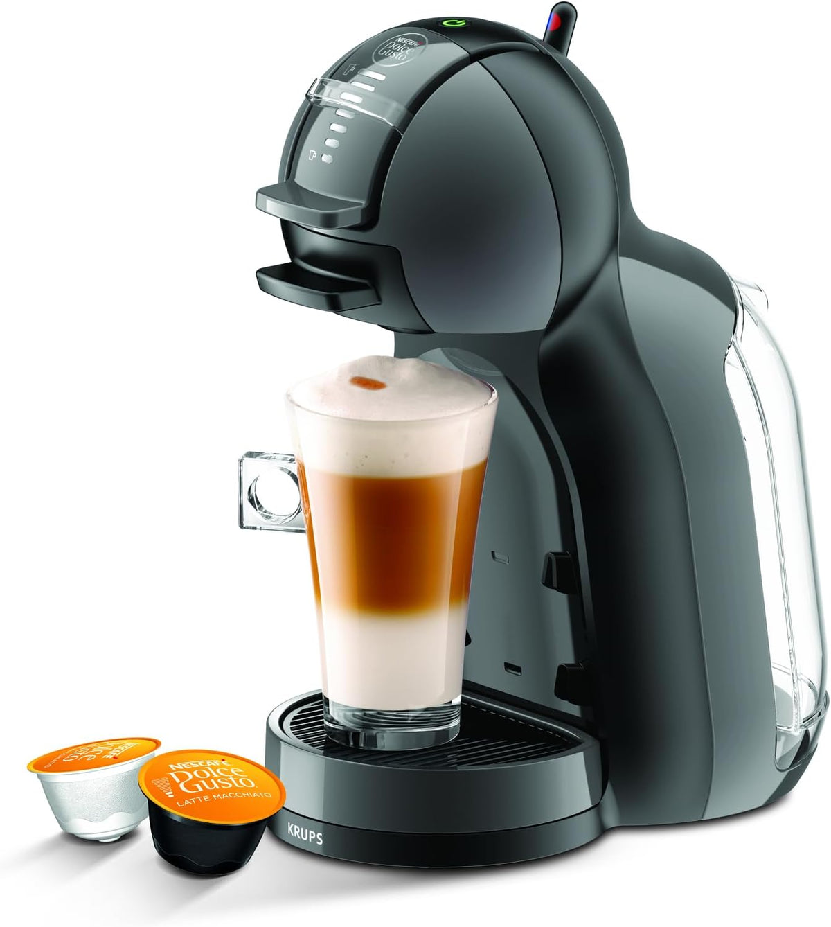 Nescafé Dolce Gusto Machine à café, 0, 8 L, réglable, Noir, Krups