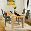 ZZINOKE Ensemble pour salle à manger, Cuisine et Salon, 110 × 70 × 75cm, MDF Épais, 40 × 39 × 98cm, 110cm, 15mm, 30mm, 46cm, 80kg