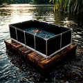 Piscine hors sol, 100 × 300 × 70 cm, montage facile et patch de réparation inclus