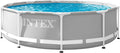 Intex Piscine gonflable, 366 × 76 × 366 cm, 366 × 76 cm, 6503 L, 2006 l, 305cm, 4, 485l, piscine prism frame ronde tubulaire (ø)3, 05 x (h)0, 76m
