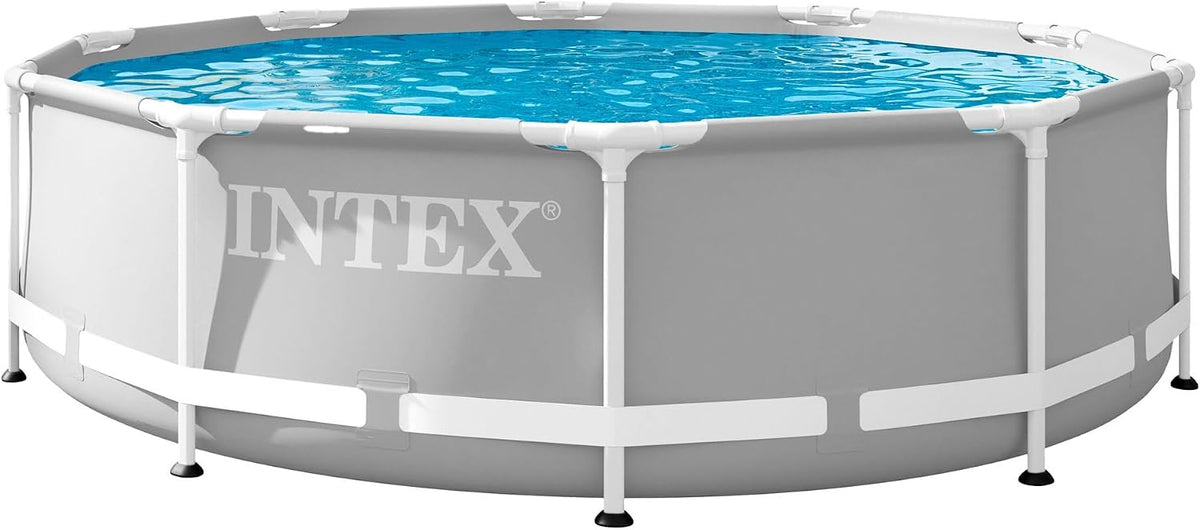 Intex Piscine gonflable, 366 × 76 × 366 cm, 366 × 76 cm, 6503 L, 2006 l, 305cm, 4, 485l, piscine prism frame ronde tubulaire (ø)3, 05 x (h)0, 76m