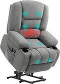 Fauteuil, télécommande, 89 × 90 × 102 cm, HOMCOM, 190 cm, 8 modes, 97l, réglable