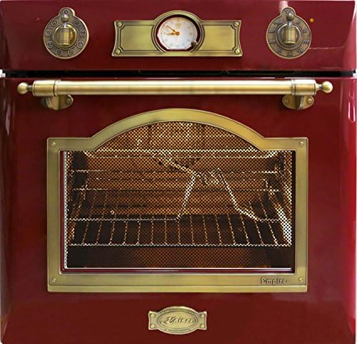Kaiser Four encastrable, grill • Design rétro avec technologie moderne, verre, 60 cm, 67 l, 8 modes, 8 fonctions, fonction gril, minuterie