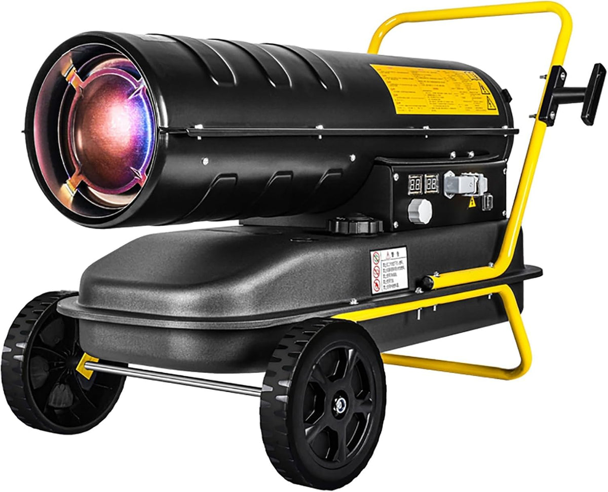 Hoixin Appareil de chauffage extérieur, 890 × 520 × 580 mm, acier inoxydable, 220 V, 1, 2 L, 23 cm, 38L, 30 kW, 730 m3/h, 50 Hz