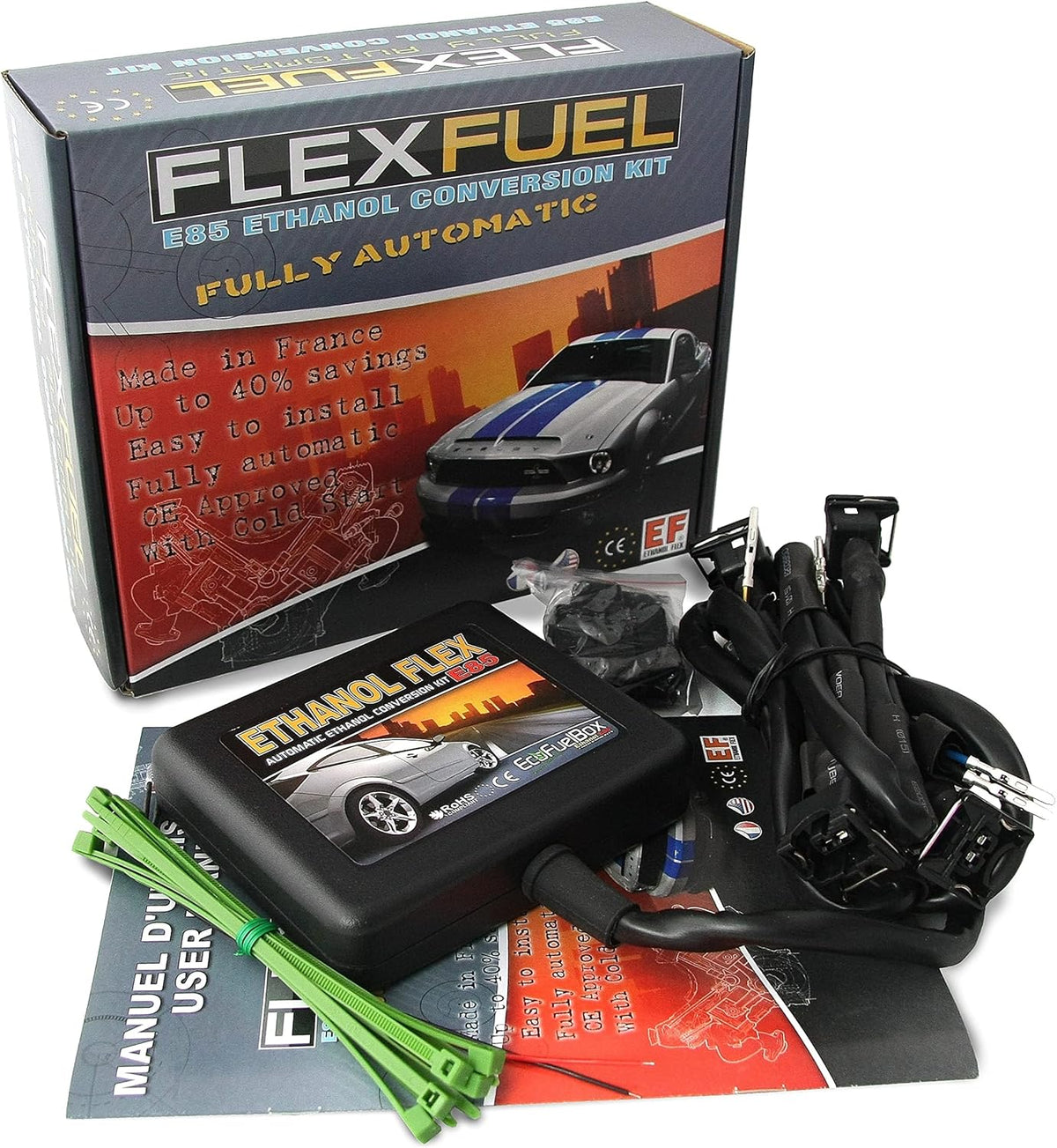 Moteur et pièces de moteur, pour Voitures: Renault, Boitier Ethanol E85 3 Cylindre, Ethanol Flex, Kit E85, Kit de Conversion éthanol, Citroen, Kia