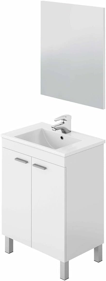 meuble PEGANE, 60 cm, 45 cm, 60 × 57.5 cm, H80 x Longueur 60 x Profondeur 45 cm, 2 Portes