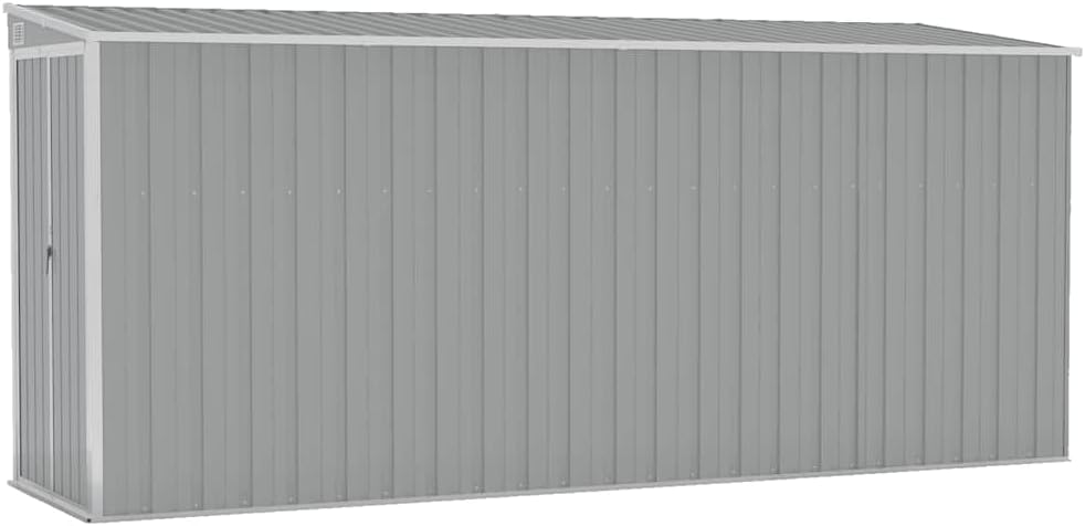 vidaXL Abri de jardin, 118 × 382 × 178 cm, 99 × 158 cm, 114, 5 × 377 cm