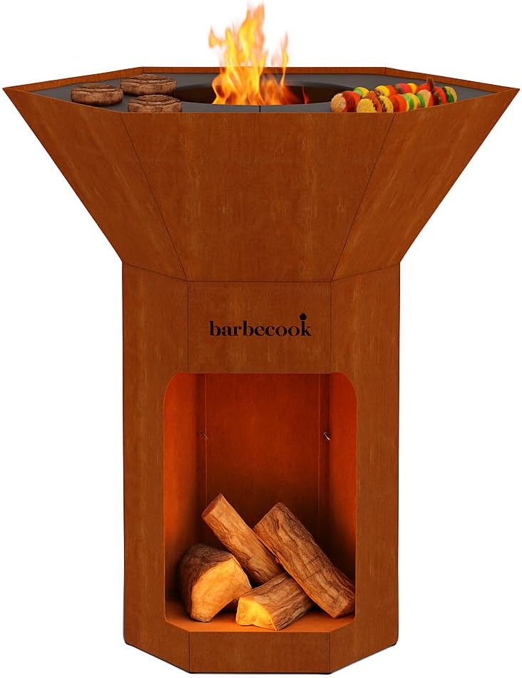 Barbecue, Barbecook, 101cm, fonction gril, 91 × 91cm