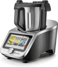 robby Robot multifonctions, 1000 W, Wi-Fi, acier inoxydable, 7 pouces, 28 cm, 40 cm, 35, 5 cm, 20 niveaux, 37°C, 130°C, 5kg, 1 panier