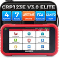 Outil diagnostics pour système de moteur OBD-II LAUNCH CRP123E, 6100mAH, 12V, commande tactile, portable