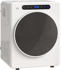 Sèche-linge à évacuation, 1000 W, acier inoxydable, HOMCOM, 1000W, 3kg, 40°C, 50°C, 60°C, 49L, 43l